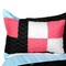 3-Piece Full/Queen Quilt Set with Handmade Geometric Patchwork and Texture